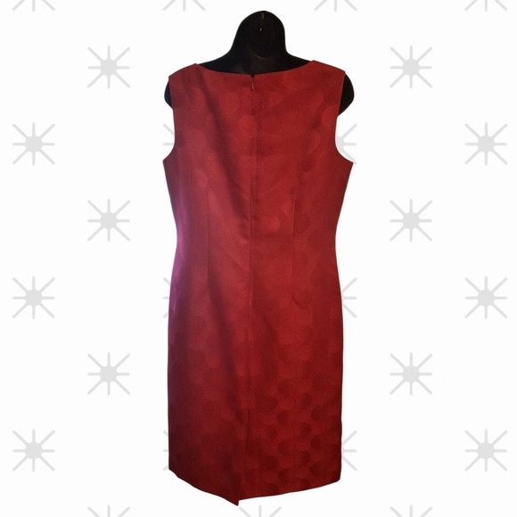 Jones Studio Vibrant Pink Midi Dress - Picture 2 of 10